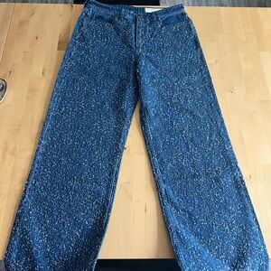 Rag and Bone Logan Wide-leg - Medium Tweed pants size 28